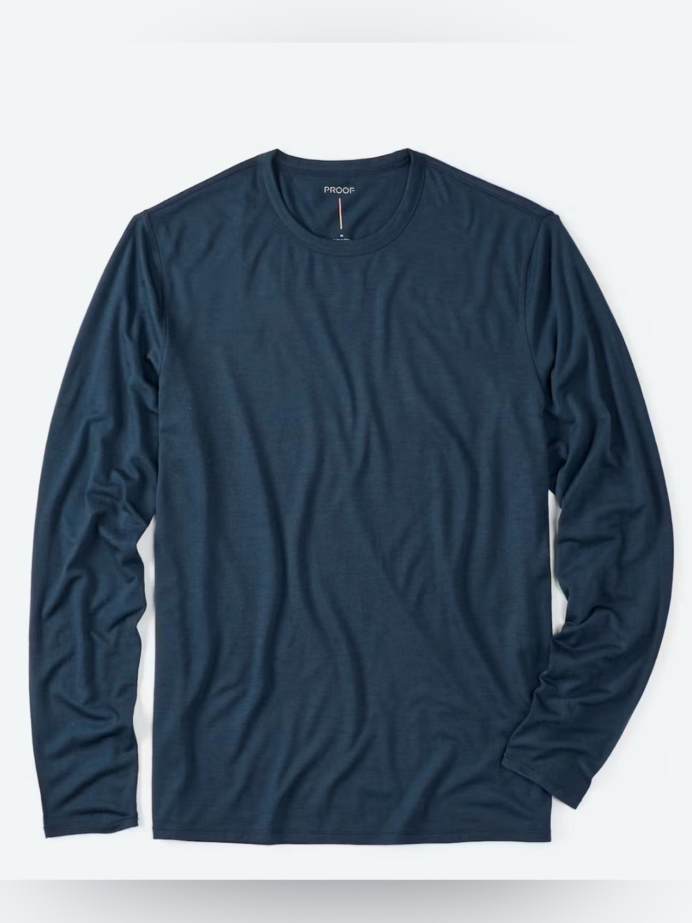 Proof 72-Hour Merino Long Sleeve T-Shirt Navy , Large